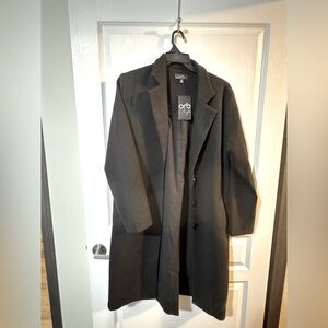 Black wool jacket size xs